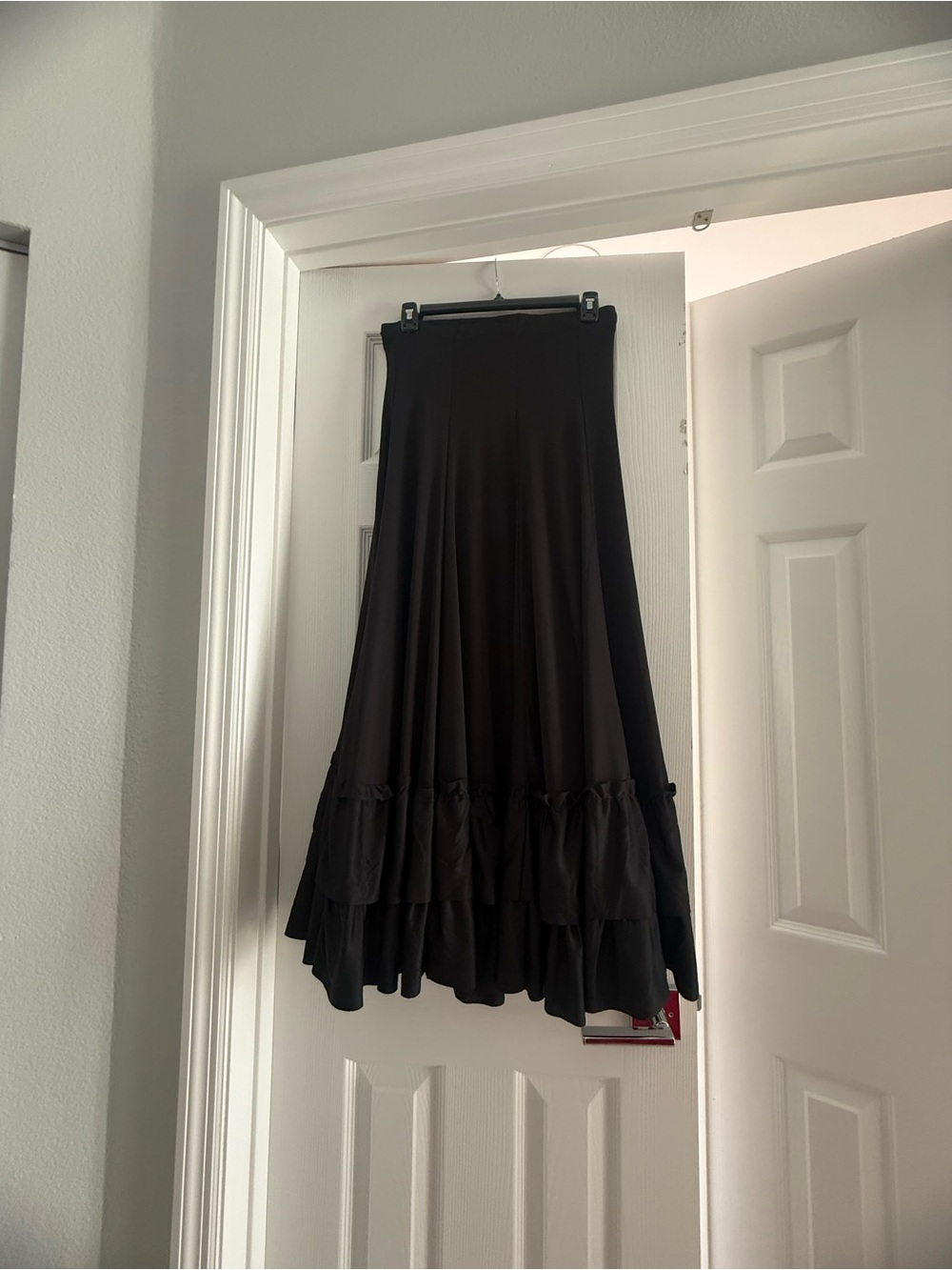 Black Flamenco Skirt